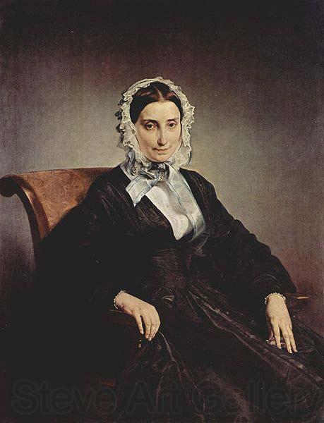 Francesco Hayez Portrait of Felicina Caglio Perego di Cremnago France oil painting art